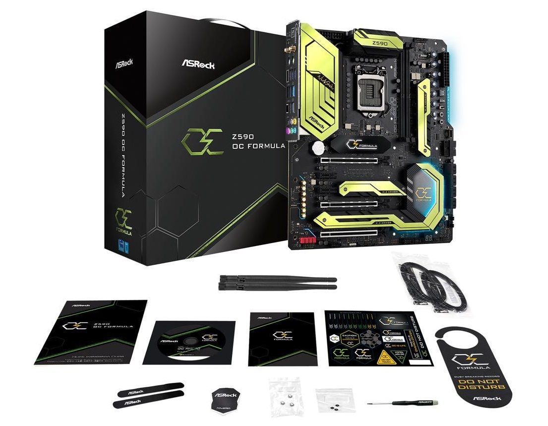 Visual Inspection - The ASRock Z590 OC Formula Review: An Iconic